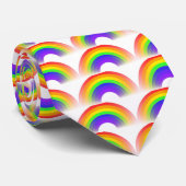 Regenbogen Krawatte (Gerollt)