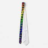 Regenbogen Krawatte (Rückseite)