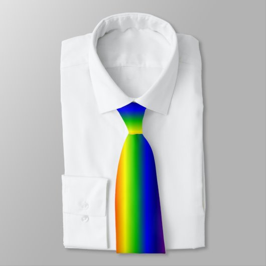 Regenbogen-Krawatte Krawatte (Gebunden)