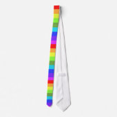 Regenbogen-Krawatte Krawatte (Rückseite)