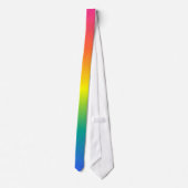 Regenbogen-Krawatte Krawatte (Rückseite)