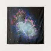 Regenbogen-Krebsnebel Wandteppich (Vorderseite (Horizontal))