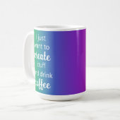 Regenbogen kreieren Stuff und Drink Coffee Tasse (Vorderseite Links)