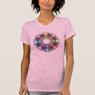 Regenbogen-Kreis des Lebens T-Shirt