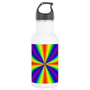 Regenbogen-Kreuz-Glas-Tumbler Edelstahlflasche
