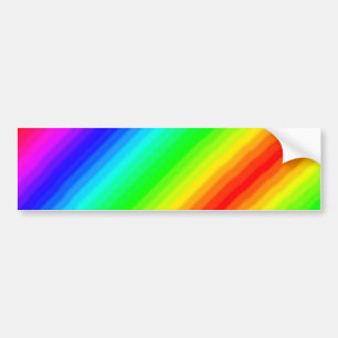 Regenbogen kundengerecht autoaufkleber