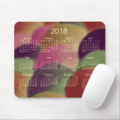 Regenbogen-Kunst-Kalender 2018 durch Janz Mousepad (Mit Mouse)