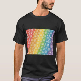 Regenbogen-Lächeln-Energie T-Shirt
