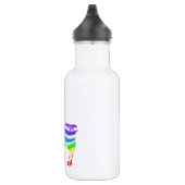 Regenbogen-Lama-Wasser-Flasche Trinkflasche (Rechts)