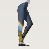 Regenbogen-LandschaftsFoto Leggings (Rechts)