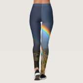 Regenbogen-LandschaftsFoto Leggings (Rückseite)