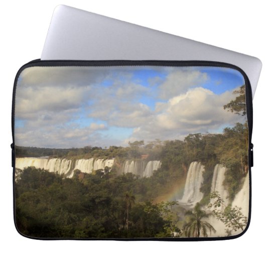 Regenbogen Laptopschutzhülle (Vorderseite)