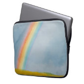 Regenbogen laptopschutzhülle (Vorderseite Links)