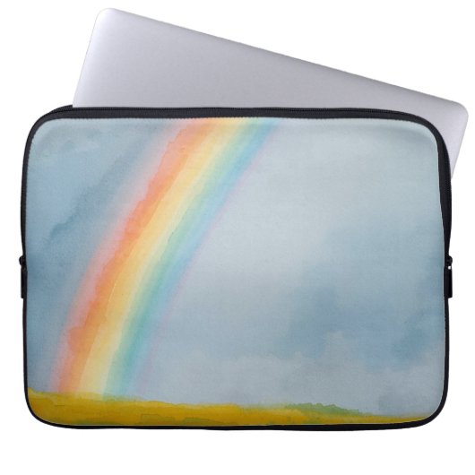 Regenbogen laptopschutzhülle (Vorderseite)