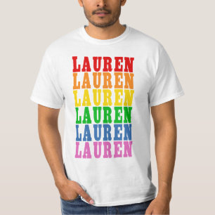 Regenbogen Lauren T-Shirt