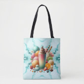 Regenbogen-Leckerei Tasche (Vorderseite)