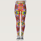 Regenbogen Leggings (Vorderseite)