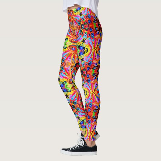 Regenbogen Leggings (Links)