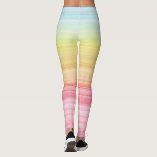 Regenbogen Leggings (Rückseite)