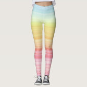 Regenbogen Leggings (Vorderseite)