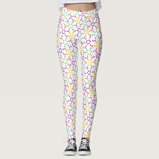 Regenbogen Leggings (Vorderseite)