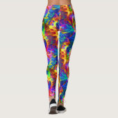 Regenbogen Leggings (Rückseite)