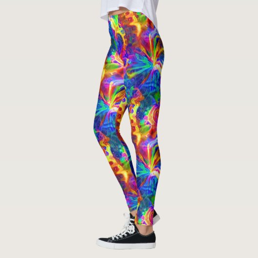 Regenbogen Leggings (Links)