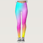 Regenbogen Leggings (Vorderseite)