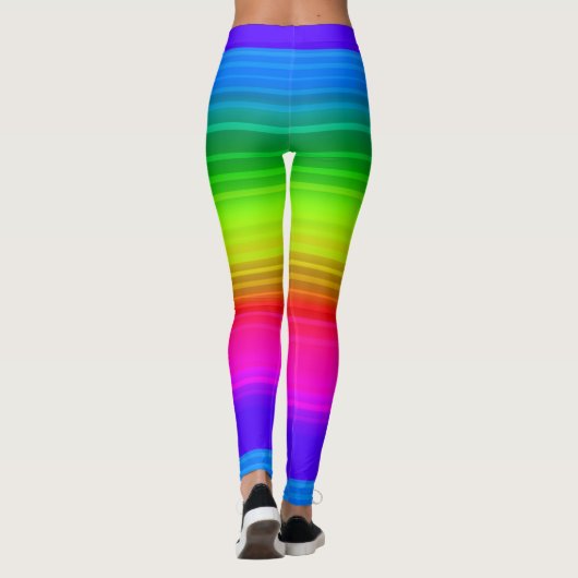 Regenbogen Leggings (Rückseite)