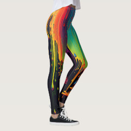 Regenbogen Leggings - Hübsch