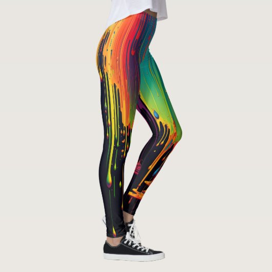 Regenbogen Leggings - Hübsch (Rechts)