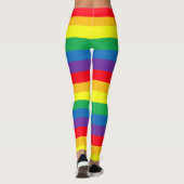Regenbogen-Leggings Leggings (Rückseite)