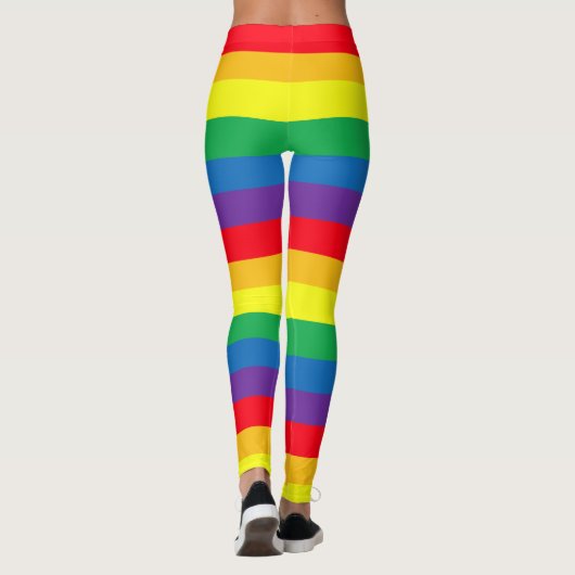 Regenbogen-Leggings Leggings (Rückseite)
