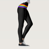 Regenbogen-Leggings mit Stolzflagge Leggings (Rechts)
