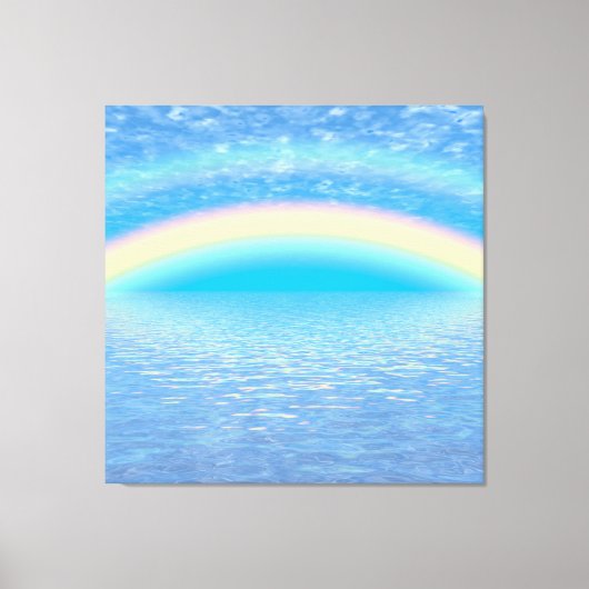Regenbogen Leinwanddruck (Vorderseite)