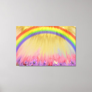 Regenbogen Leinwanddruck