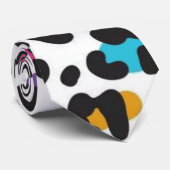 Regenbogen-Leopard-Cheetah-Bunt-Tierdruck Krawatte (Gerollt)