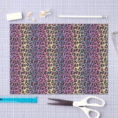 Regenbogen-Leopard Seidenpapier (Handwerk)