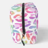 Regenbogen-Leoparden-Kosmetik Waschbeutel (Rechts)