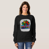 Regenbogen Lesben Gay Pride Monat Sonnenblume Sweatshirt (Vorne ganz)