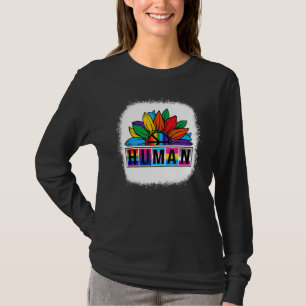 Regenbogen Lesben Gay Pride Monat Sonnenblume T-Shirt