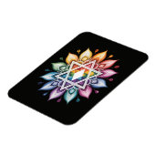 Regenbogen LGBT Stolz Gay Pride Magnet (Linke Seite)