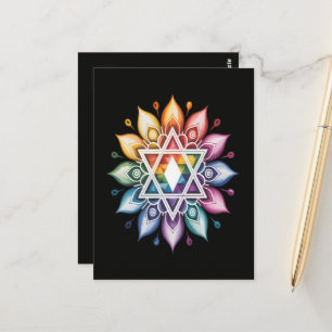 Regenbogen LGBT Stolz Gay Pride Postkarte