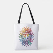 Regenbogen LGBT Stolz Gay Pride Tasche (Rückseite)