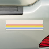 Regenbogen-LGBTQ-Flagge Autoaufkleber (Auf Auto)