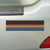 Regenbogen-LGBTQ-Flagge Autoaufkleber (Auf Auto)