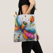 Regenbogen Libelle Tasche (Von Nahem)