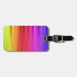 Regenbogen-Licht-Entwurf Gepäckanhänger