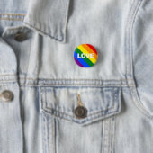 Regenbogen-Liebe-Button Button (Beispiel)