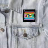 Regenbogen-Liebe-Button Button (Beispiel)